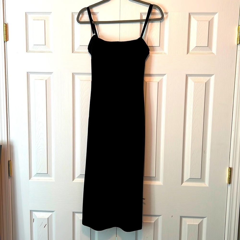 Dolce & Gabbana Black Midi Pencil Dress